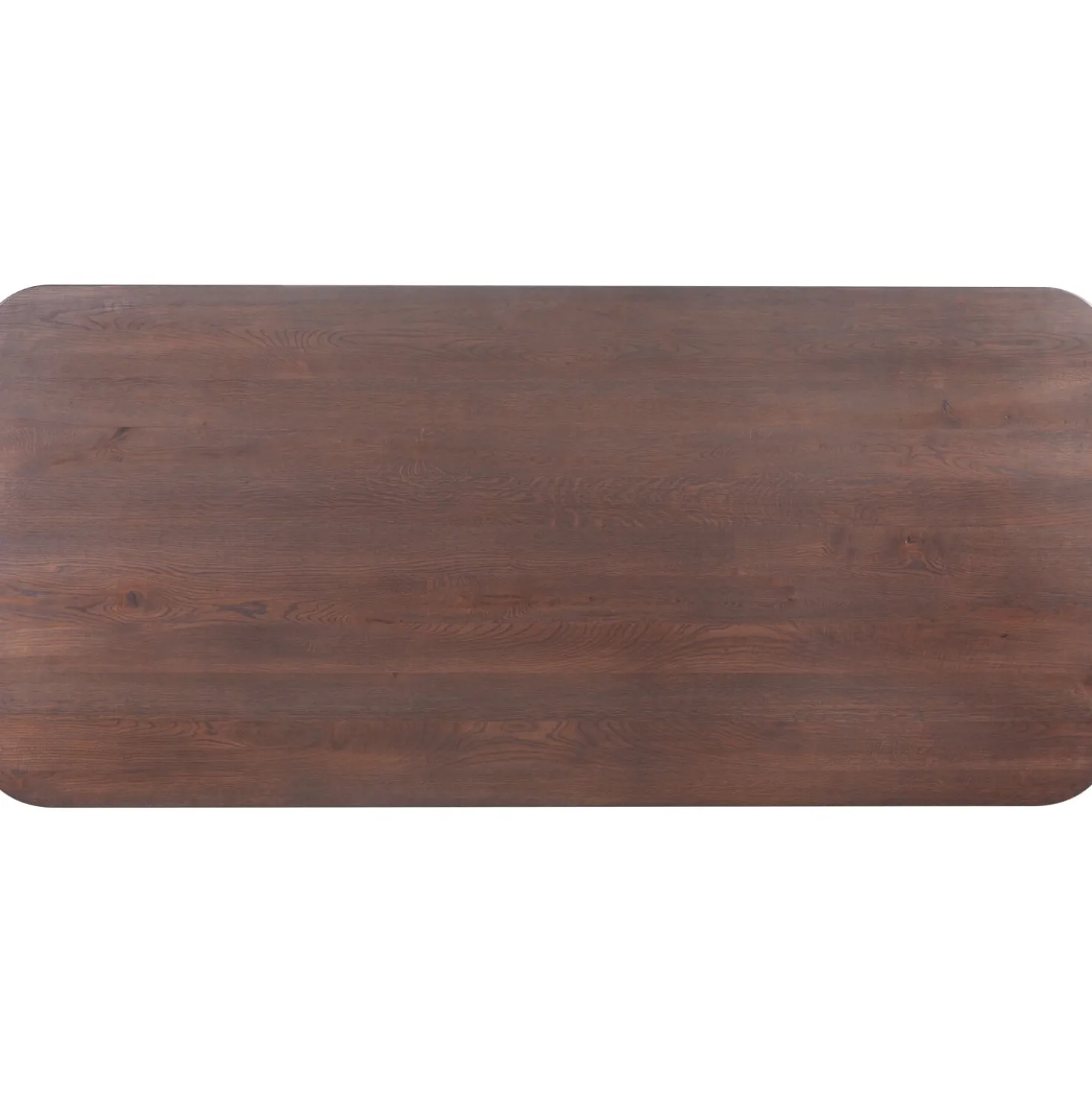 Eettafel Tavolo Eikenhout 220x100 cm rechthoekig donkerbruin