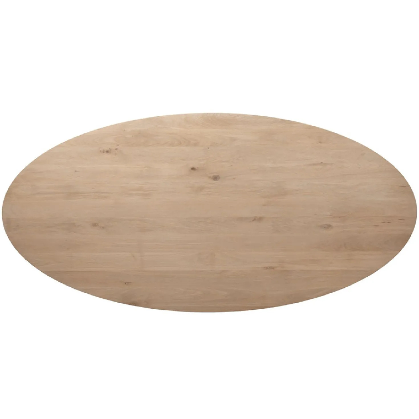 Eettafel Tavolo Eikenhout 260x125 cm ovaal naturel grijs