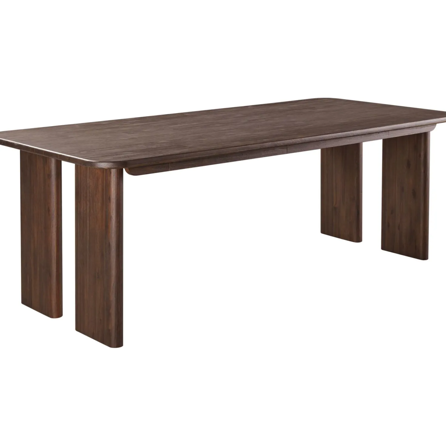 Eettafel Tondato Acaciahout 250x100 cm organisch