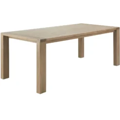 Eettafel Valvola 190x95 acaciahout smoked brown