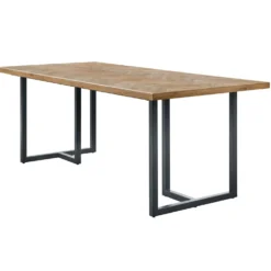 Eettafel Vinito 190x95 eiken fineer naturel