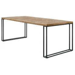 Eettafel Vinito 220x95 eiken fineer naturel