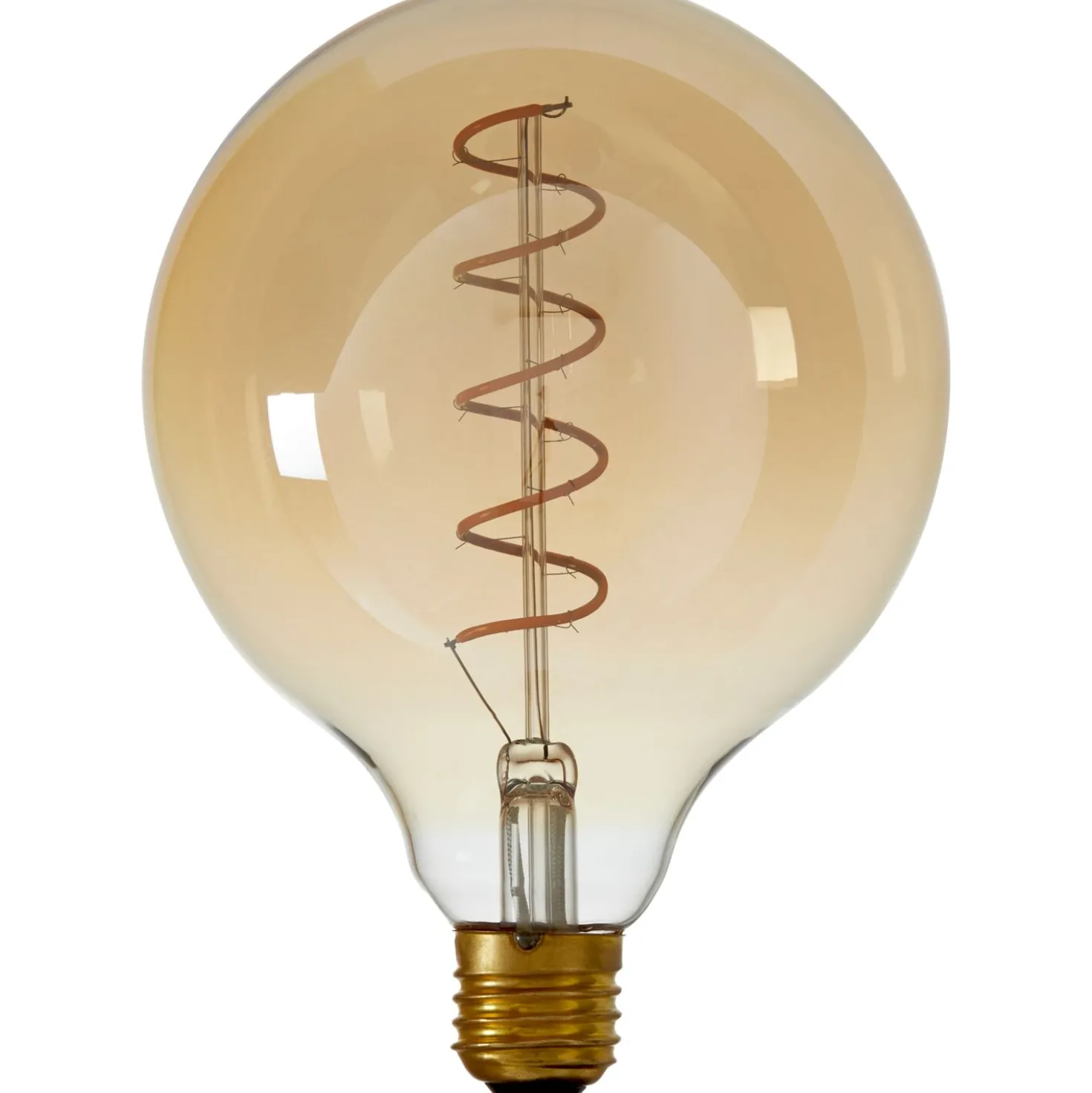 E27 Ledlamp Luce Amber 4 Watt 12,5 cm bol