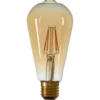 E27 Ledlamp Luce Amber 4 Watt 6,4 cm hoekig