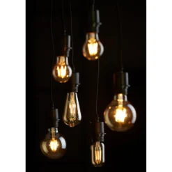 E27 Ledlamp Luce Amber 4 Watt 9,5 cm kogel