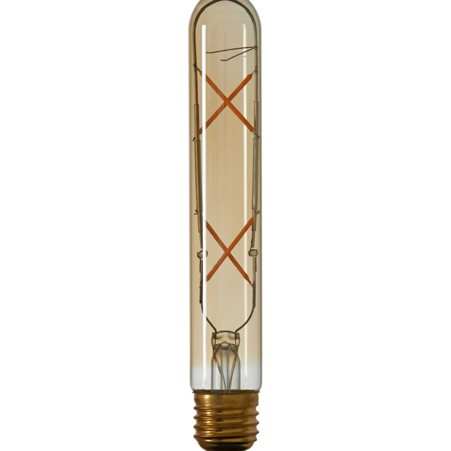 E27 Ledlamp Luce Amber 4 Watt 3x19 cm staaf