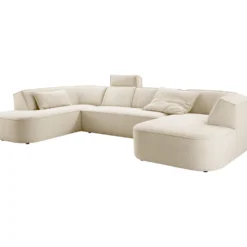 Elementenbank rechts Baricci Ecru breed premium comfort