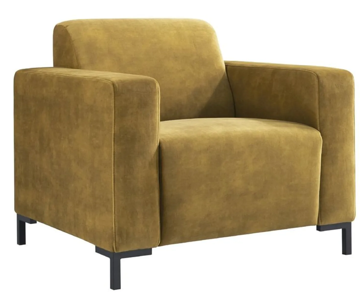Fauteuil ALPA HR-schuim gold