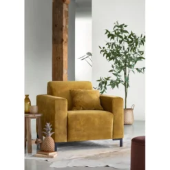 Fauteuil ALPA Polyether zitting gold