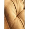 Fauteuil Metal Cognac