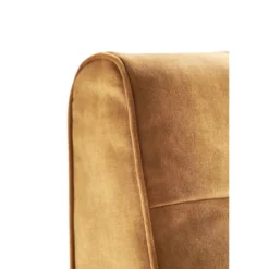 Fauteuil Metal Cognac