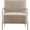 Fauteuil Posano Bouclé beige