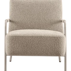 Fauteuil Posano Bouclé beige