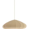 Hanglamp Cantilupo S naturel linnen 1-lichts
