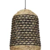 Hanglamp CAPENA Naturel zwart 58x37,5 cm