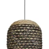 Hanglamp CAPENA Naturel zwart 47x42 cm