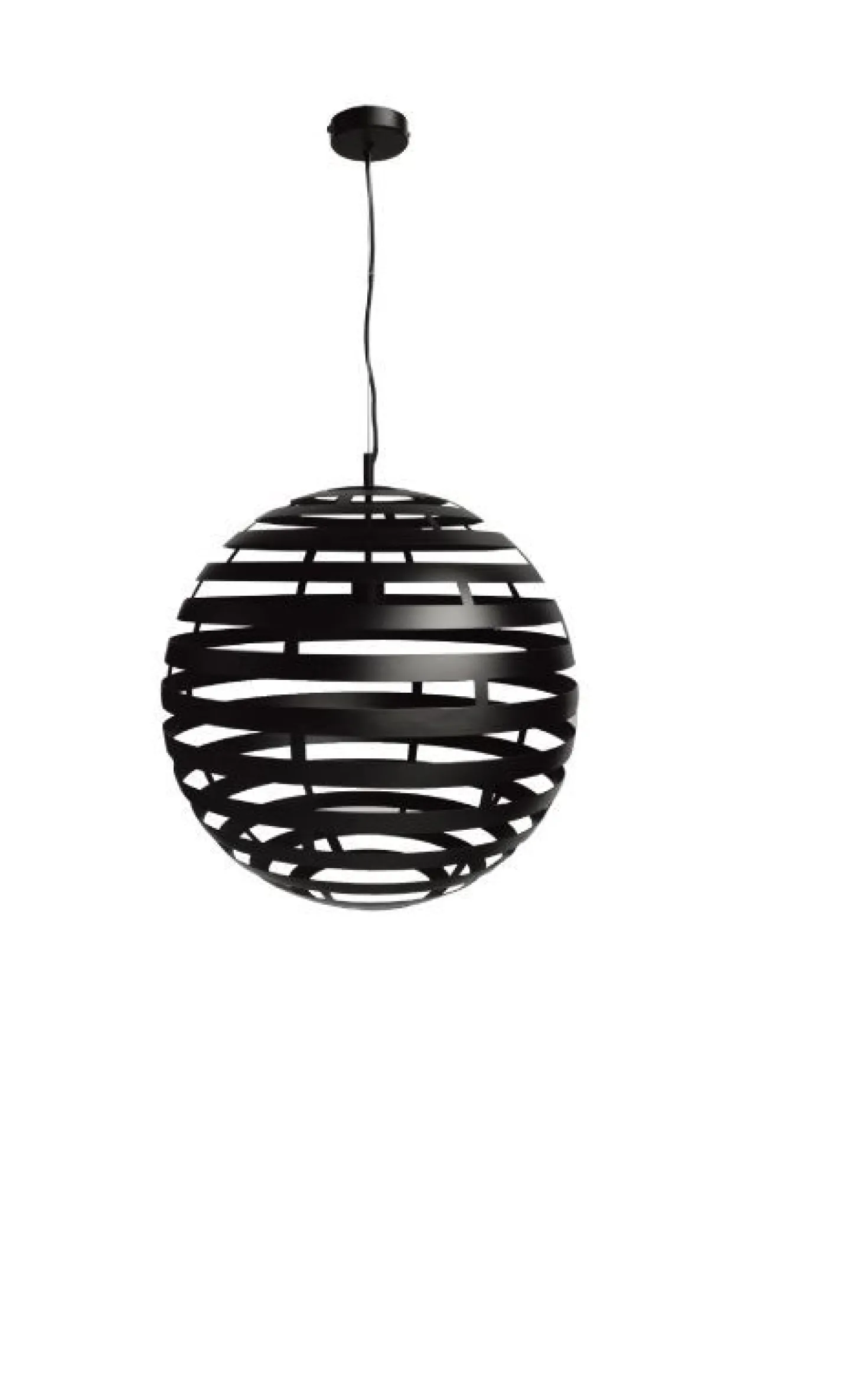Hanglamp Fiorenza Ø 50 cm zwart staal