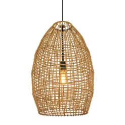 Hanglamp Orcia Rond 46 cm rotan honing