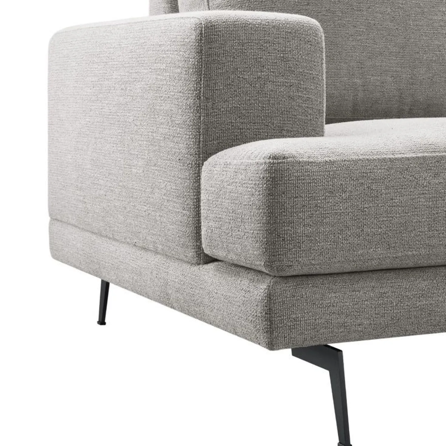 Hoekbank links Acante Grijs basic comfort
