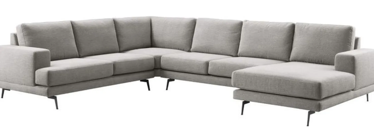 Hoekbank links Acante Grijs supreme comfort