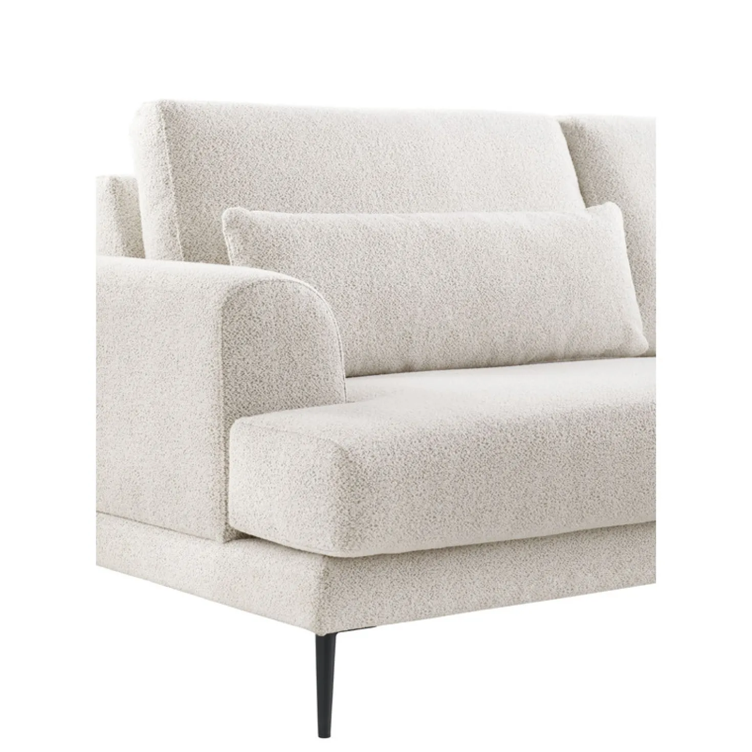 Hoekbank links Ansio Beige premium comfort