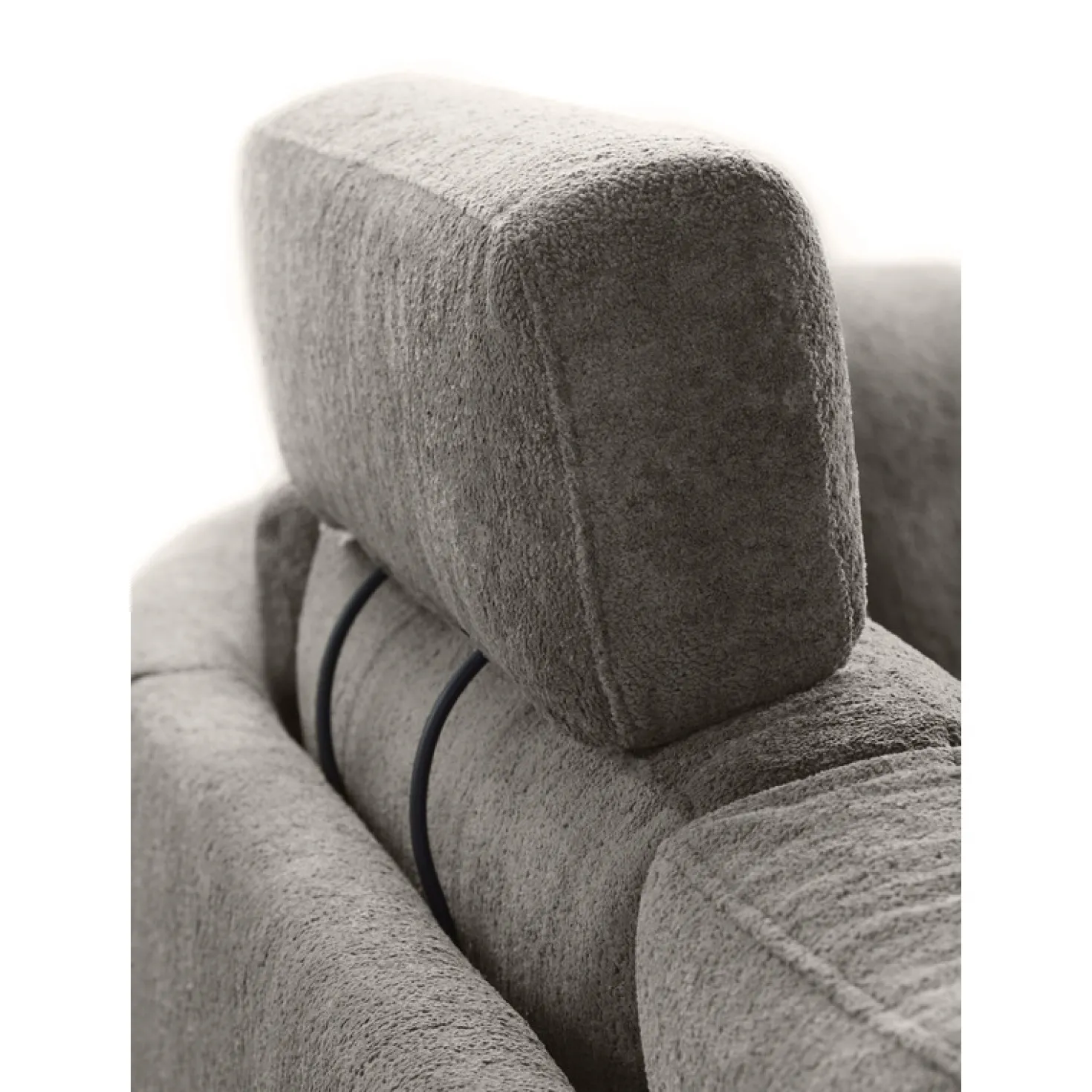 Hoekbank links Aziri Taupe supreme comfort
