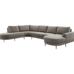 Hoekbank links Aziri Taupe supreme comfort