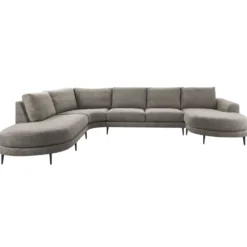 Hoekbank links Aziri Taupe supreme comfort