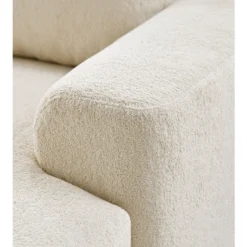 Hoekbank links Davanti HR-zitting beige