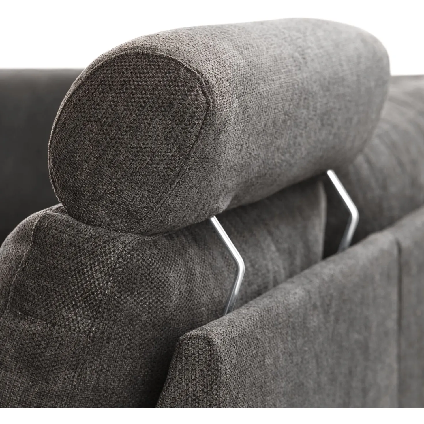 Hoekbank links Davanti Pocket HR koudschuim donkergrijs