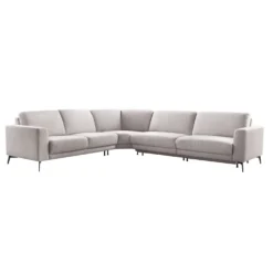 Hoekbank links Moscato Lichtgrijs excellent comfort