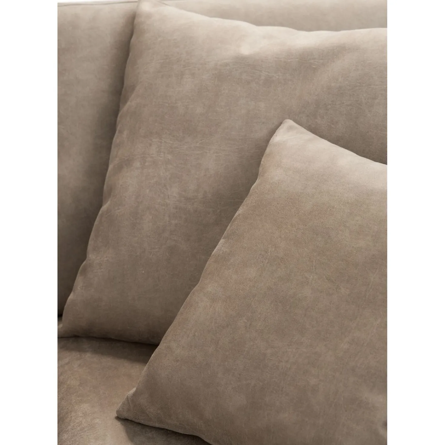 Hoekbank links Moscato Traagschuim beige relaxfunctie