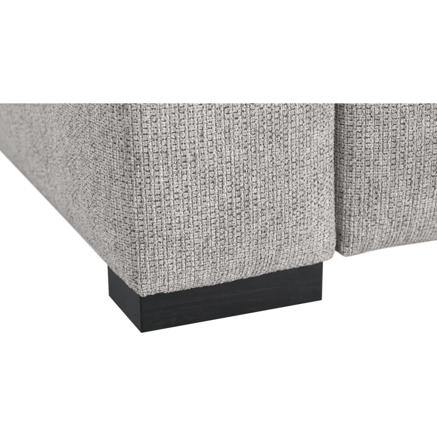 Hoekbank links Muscolo Grijs relaxfunctie premium comfort