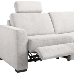 Hoekbank links Muscolo Grijs relaxfunctie premium comfort