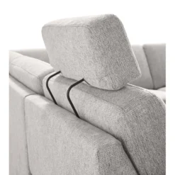 Hoekbank links Muscolo Grijs relaxfunctie premium comfort