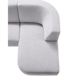 Hoekbank links Pantini Lichtgrijs excellent comfort