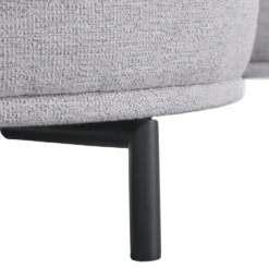 Hoekbank links Pantini Zitting lichtgrijs premium comfort