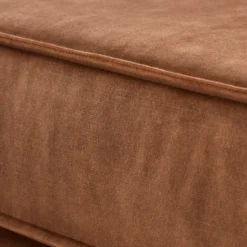 Hoekbank links Pomonte Velvet bruin premium comfort