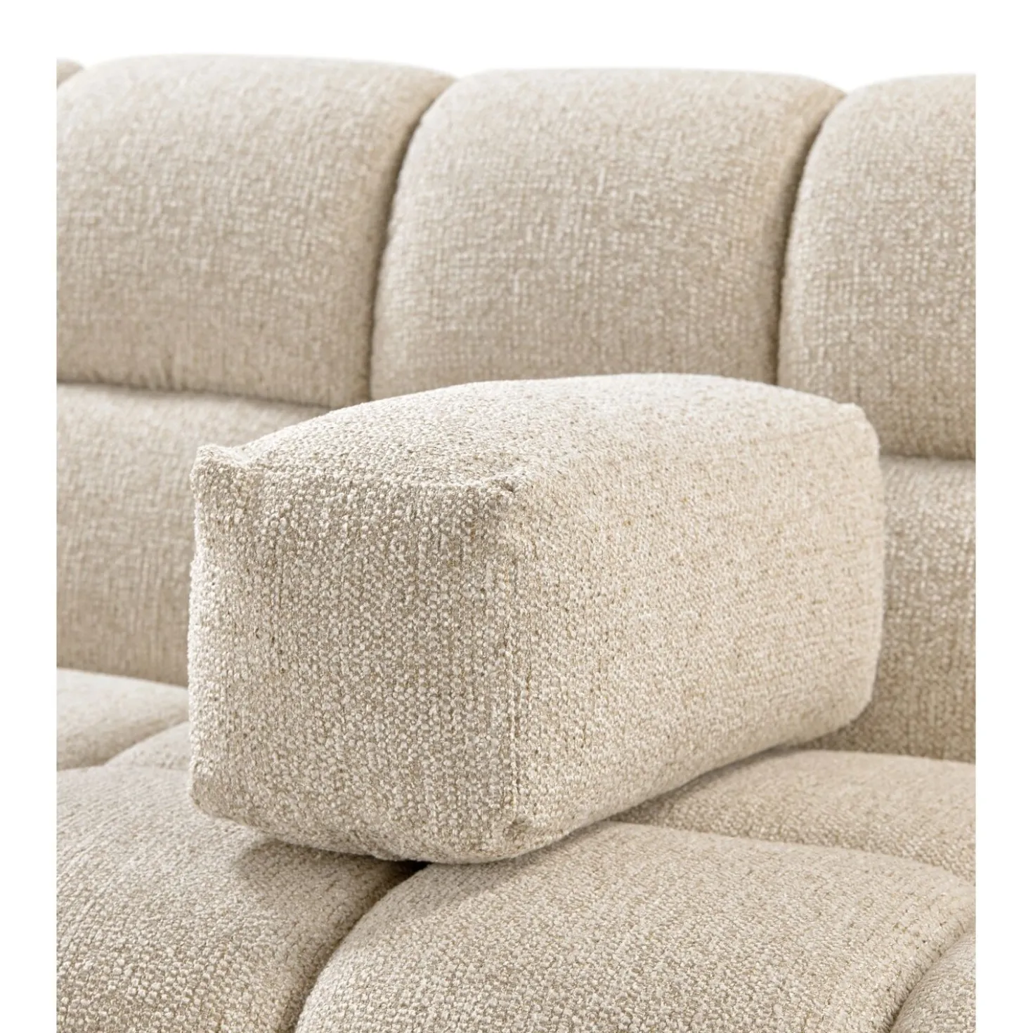 Hoekbank links Tirato Beige premium comfort