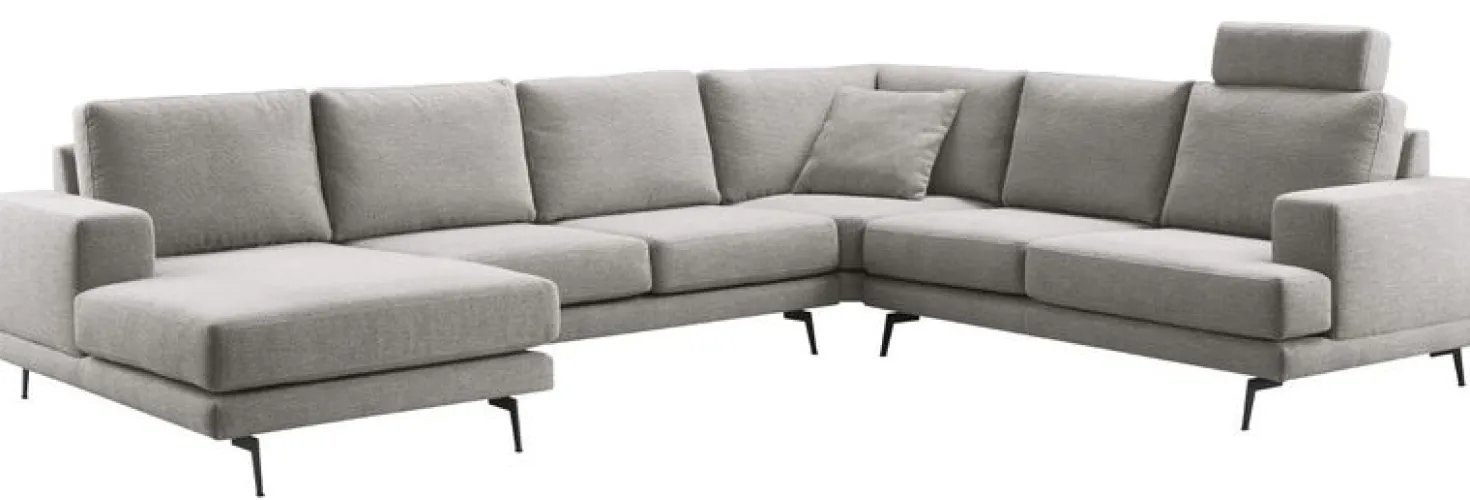 Hoekbank rechts Acante Grijs supreme comfort