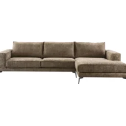 Hoekbank rechts Andelo Bruin premium comfort