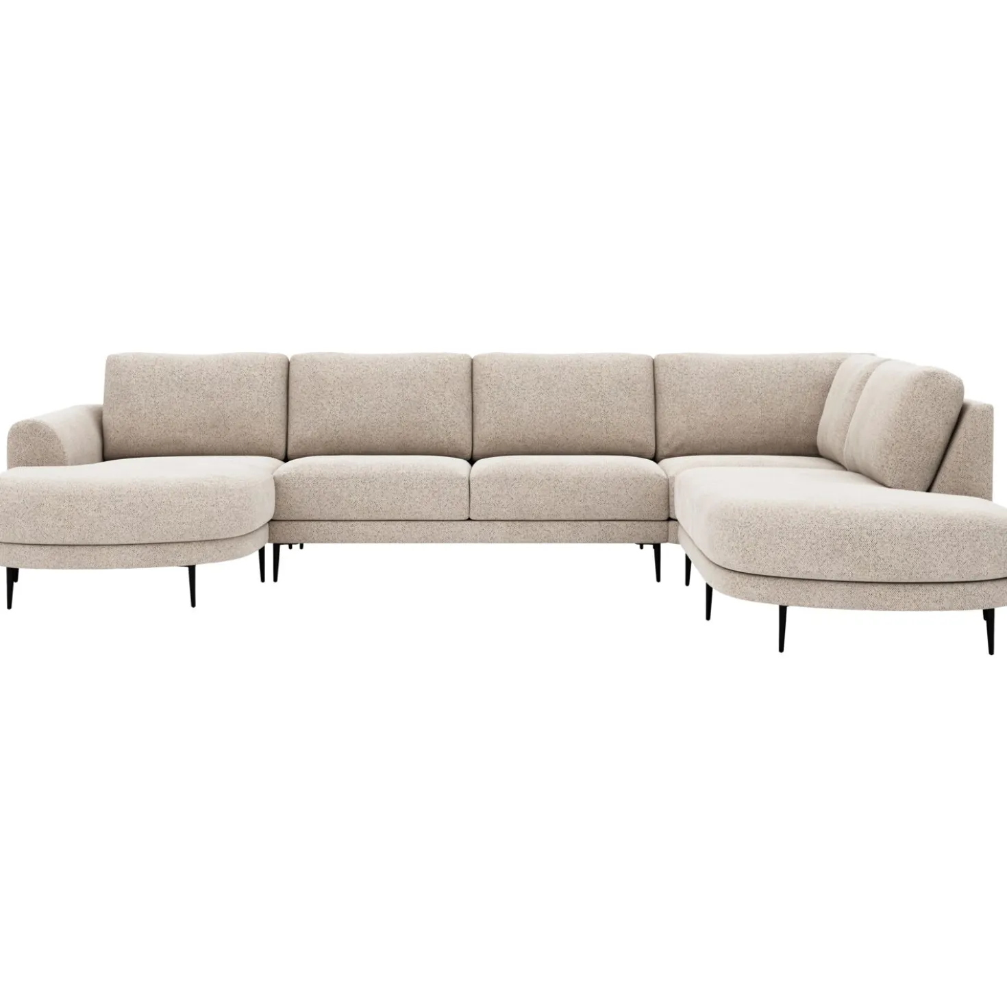 Hoekbank rechts Aziri Ecru supreme comfort