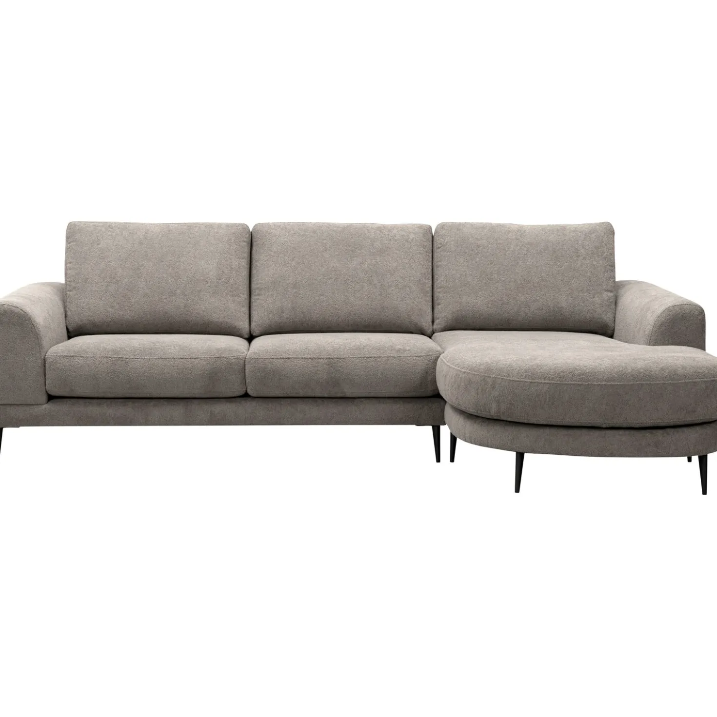 Hoekbank rechts Aziri Taupe supreme comfort