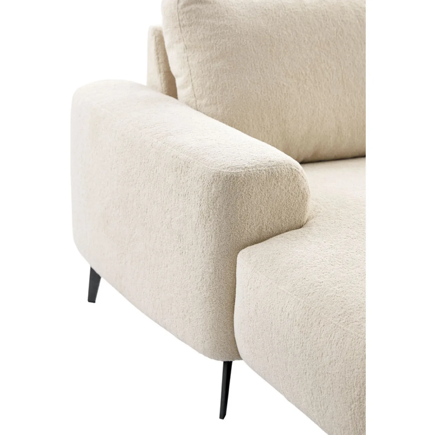 Hoekbank rechts Davanti HR-zitting beige