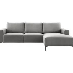 Hoekbank rechts Fabria Donkergrijs basic comfort