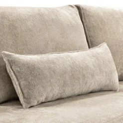 Hoekbank rechts Licato Taupe relaxfunctie excellent comfort