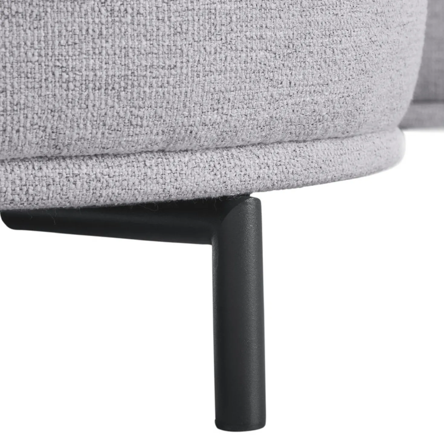Hoekbank rechts Pantini Lichtgrijs basic comfort