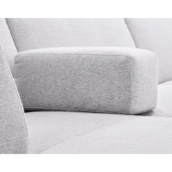 Hoekbank rechts Pantini Lichtgrijs premium comfort