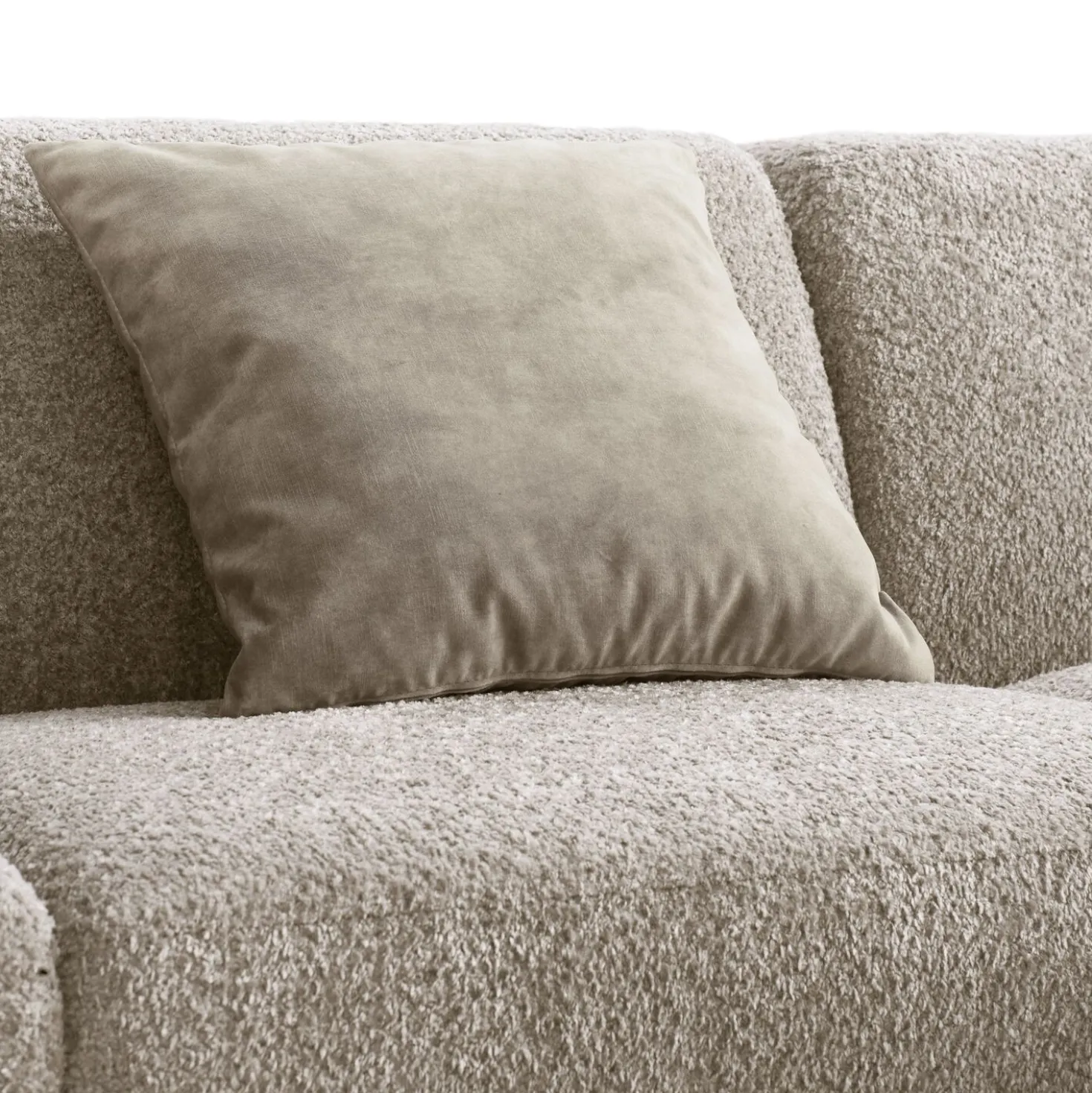 Hoekbank rechts Pantini Taupe supreme comfort
