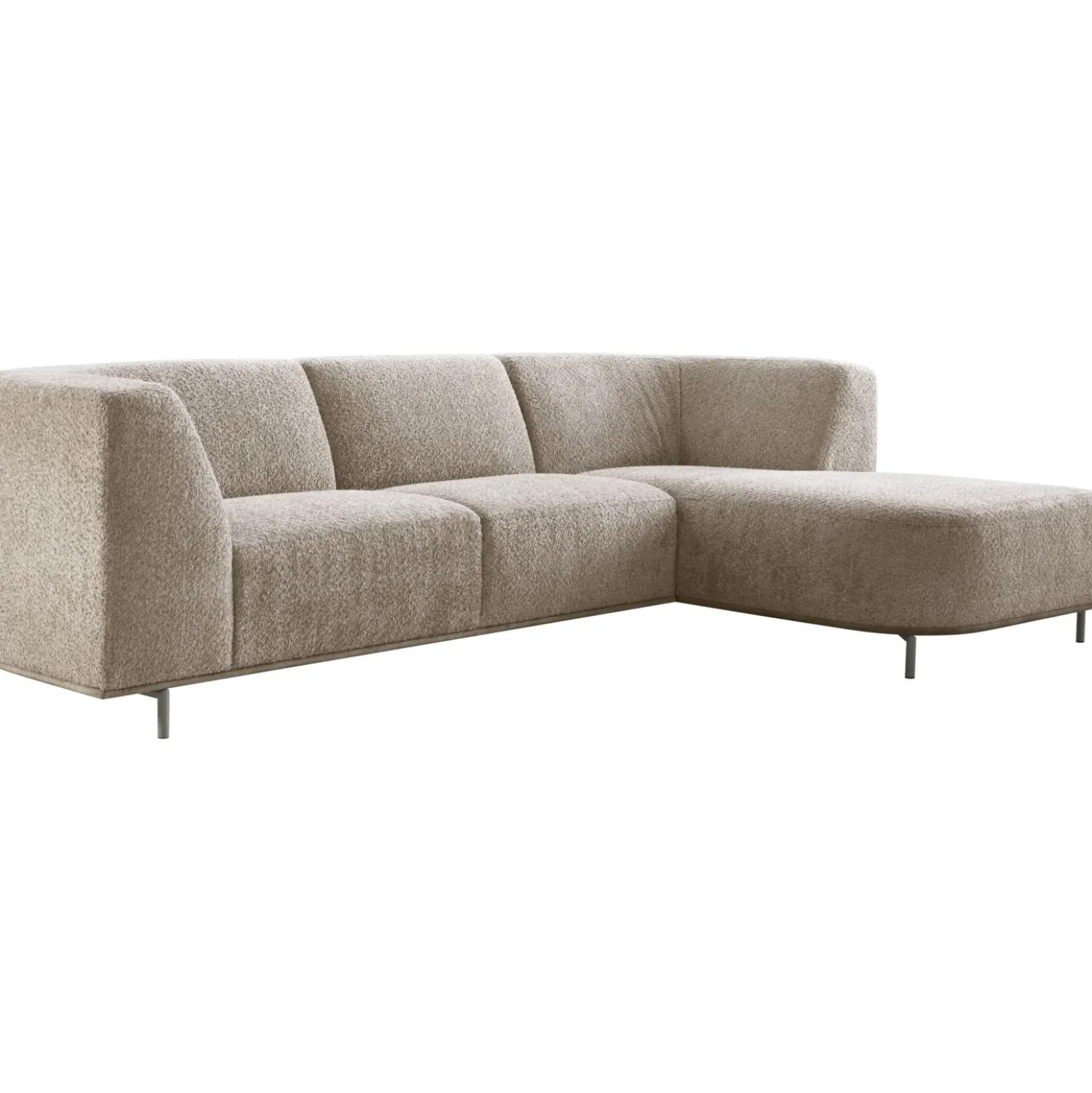 Hoekbank rechts Pantini Taupe supreme comfort
